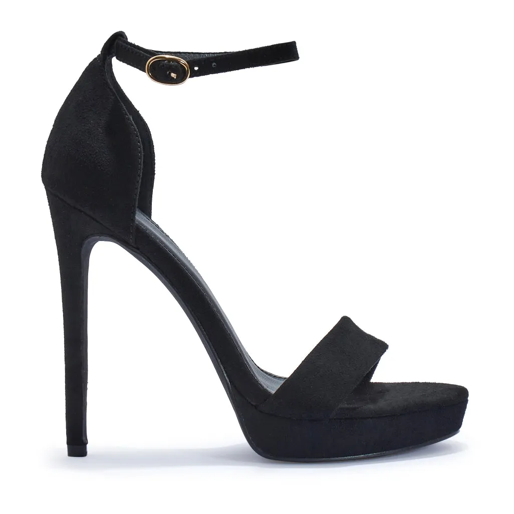 GINSENG1/B HIGH HEEL PLATFORM BARELY THERE SANDAL