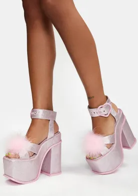 Glamorous As Always Platform Sandals